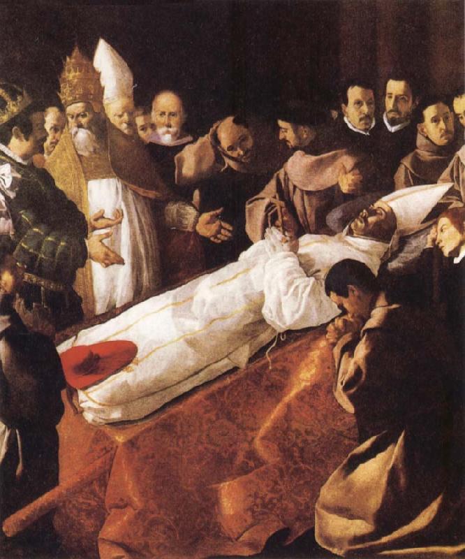 Francisco de Zurbaran The Death of St Bonaventura Sweden oil painting art
